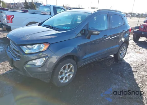 2021 Ford Ecosport Se из США, поврежденный, VIN MAJ6S3GL2MC404515